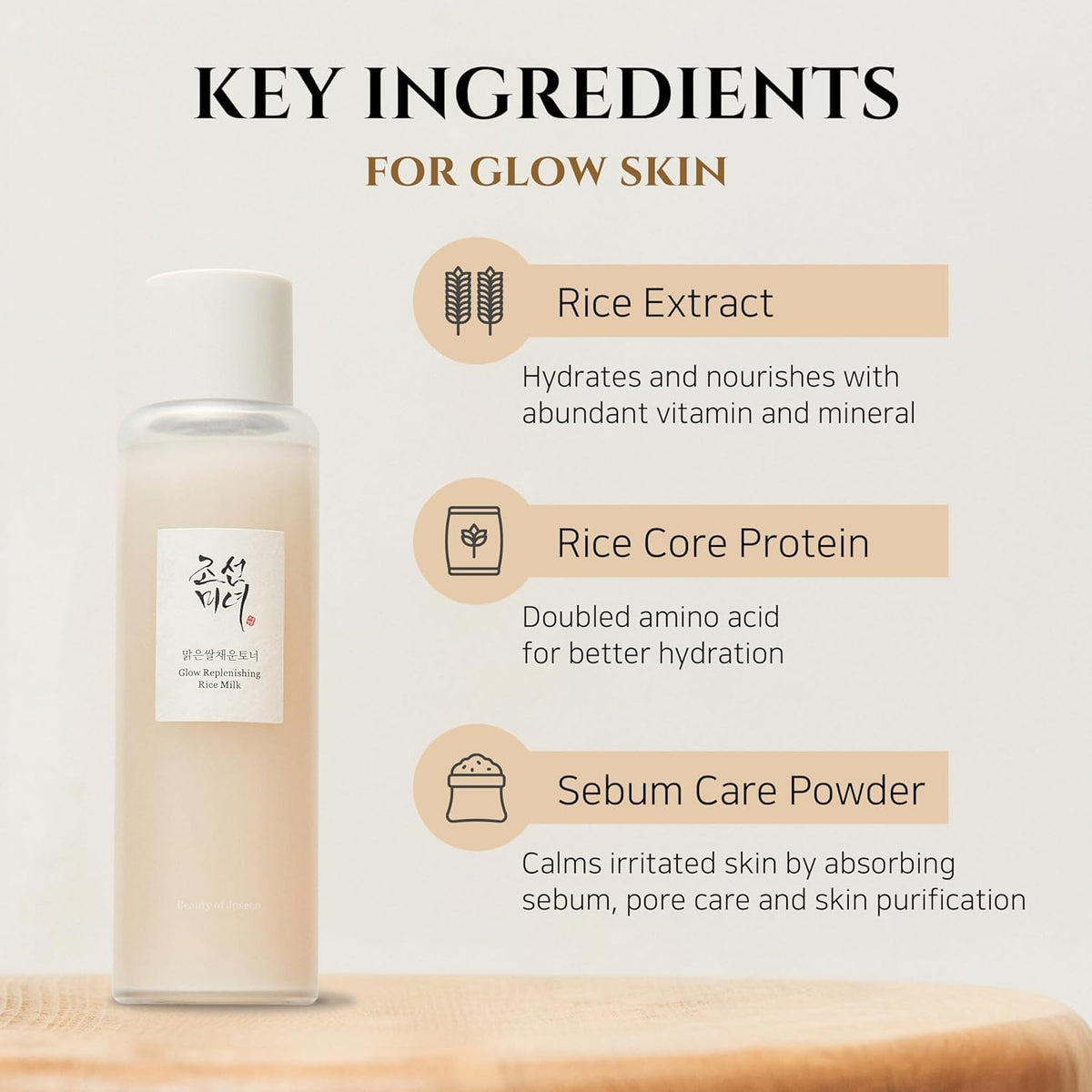 Beauty of Joseon Glow Replenishing Rice Milk – οφέλη