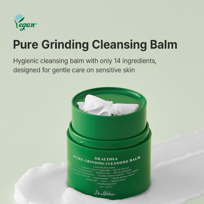 Dr.Althea Pure Grinding Cleansing Balm 50ml – υφή και συσκευασία