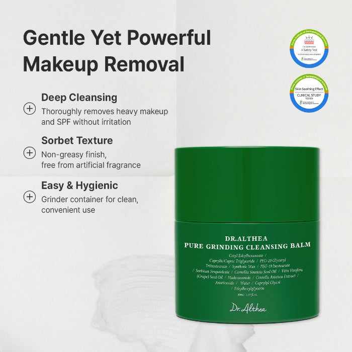 Dr.Althea Pure Grinding Cleansing Balm 50ml – καθαρισμός μακιγιάζ και αντηλιακού