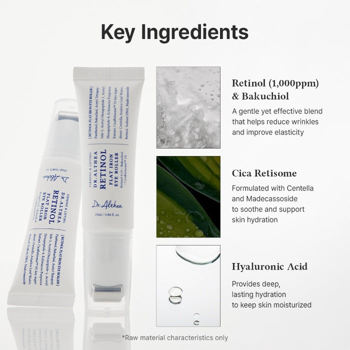 Dr.Althea Retinol Flat Iron Eye Roller 25ml – retinol και bakuchiol