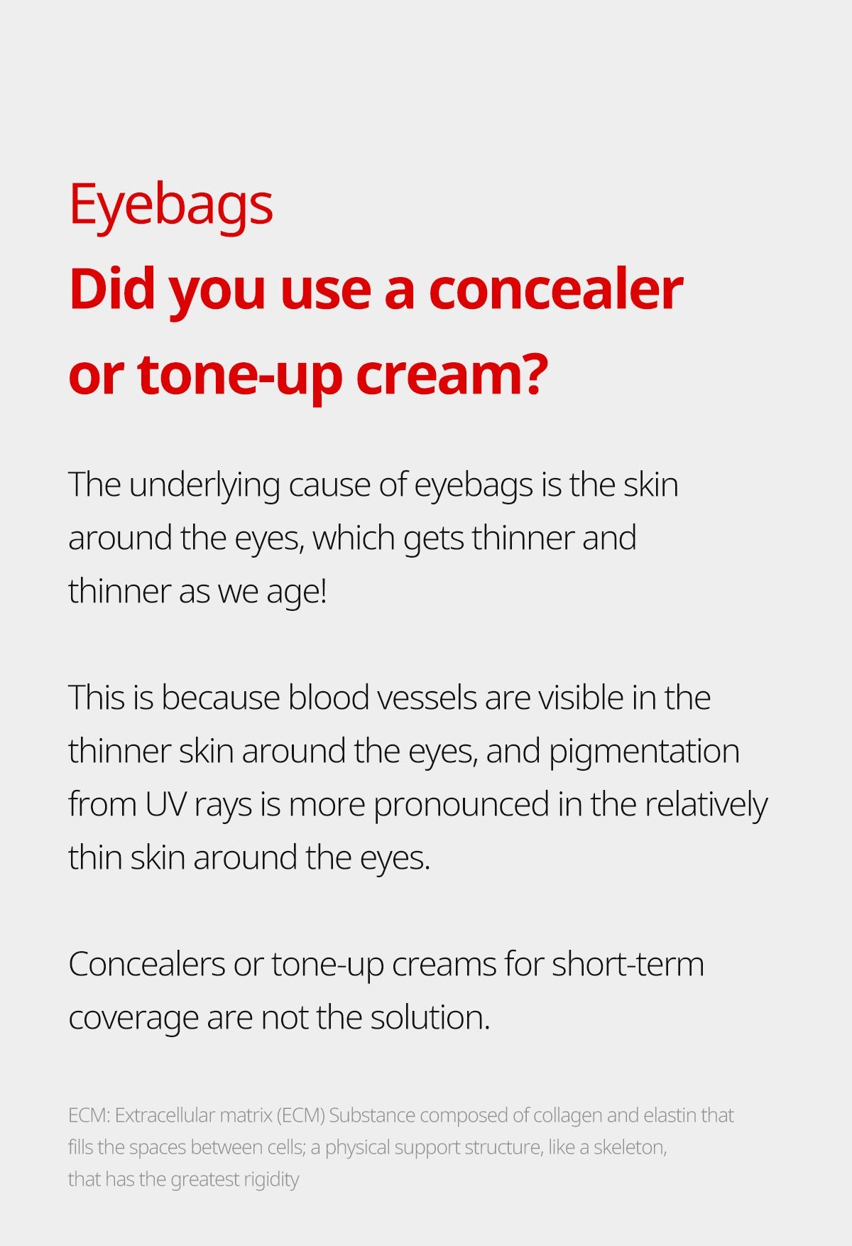 Dr.Melaxin Cemenrete Calcium Dark Spot Eye Cream 15g application