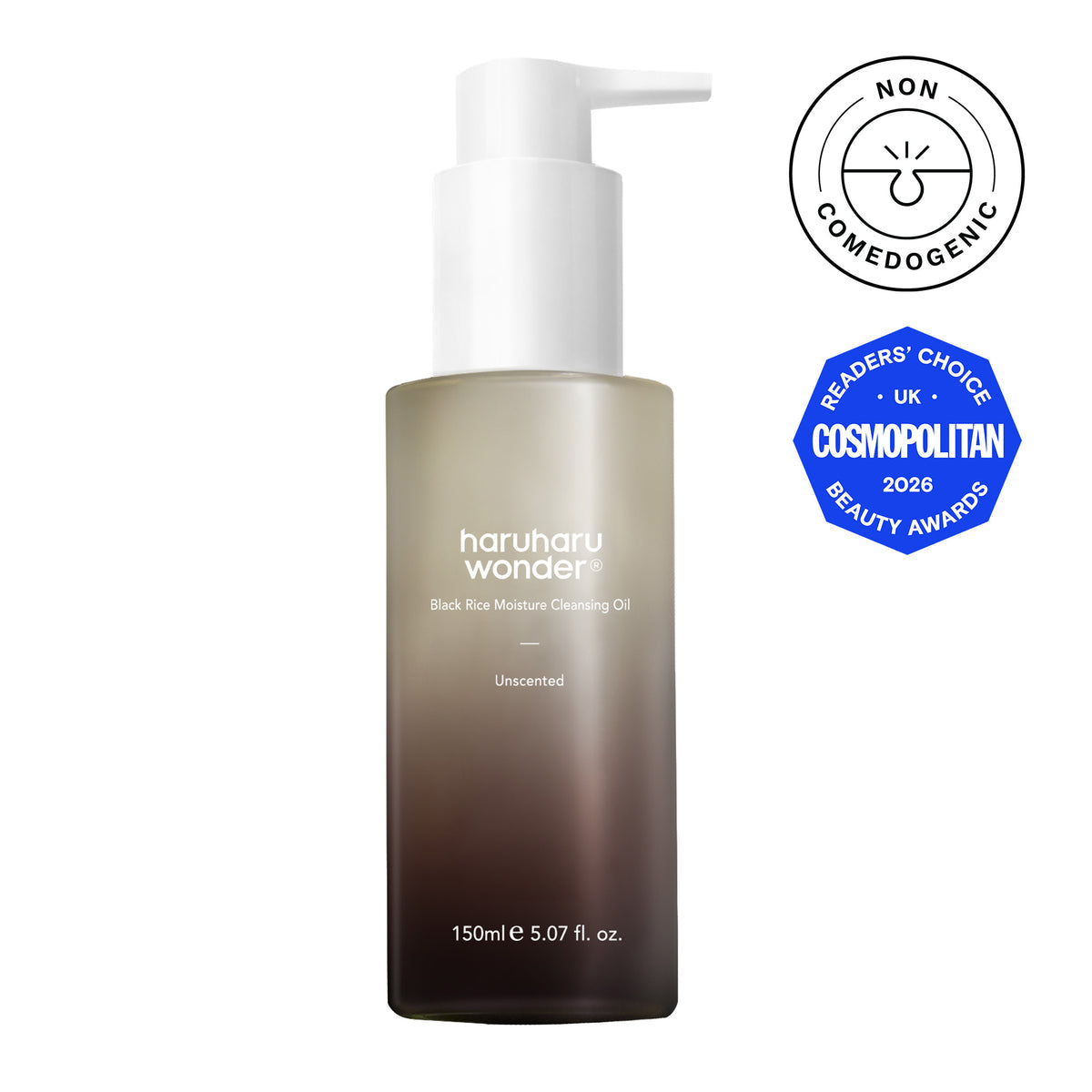 Haruharu Wonder Black Rice Moisture Cleansing Oil 150ml