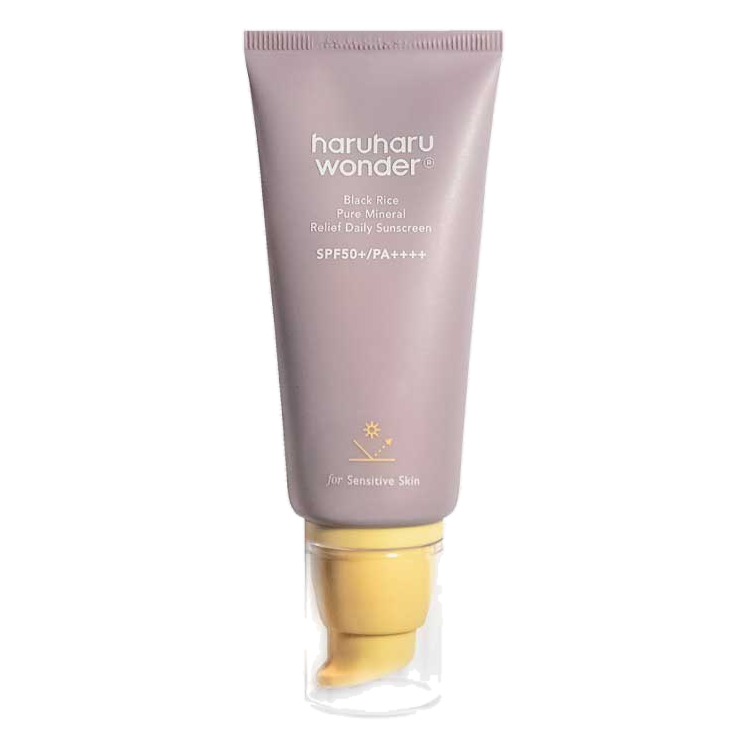 Haruharu Wonder Black Rice Pure Mineral Relief Daily Sunscreen SPF50+ PA++++ 50ml