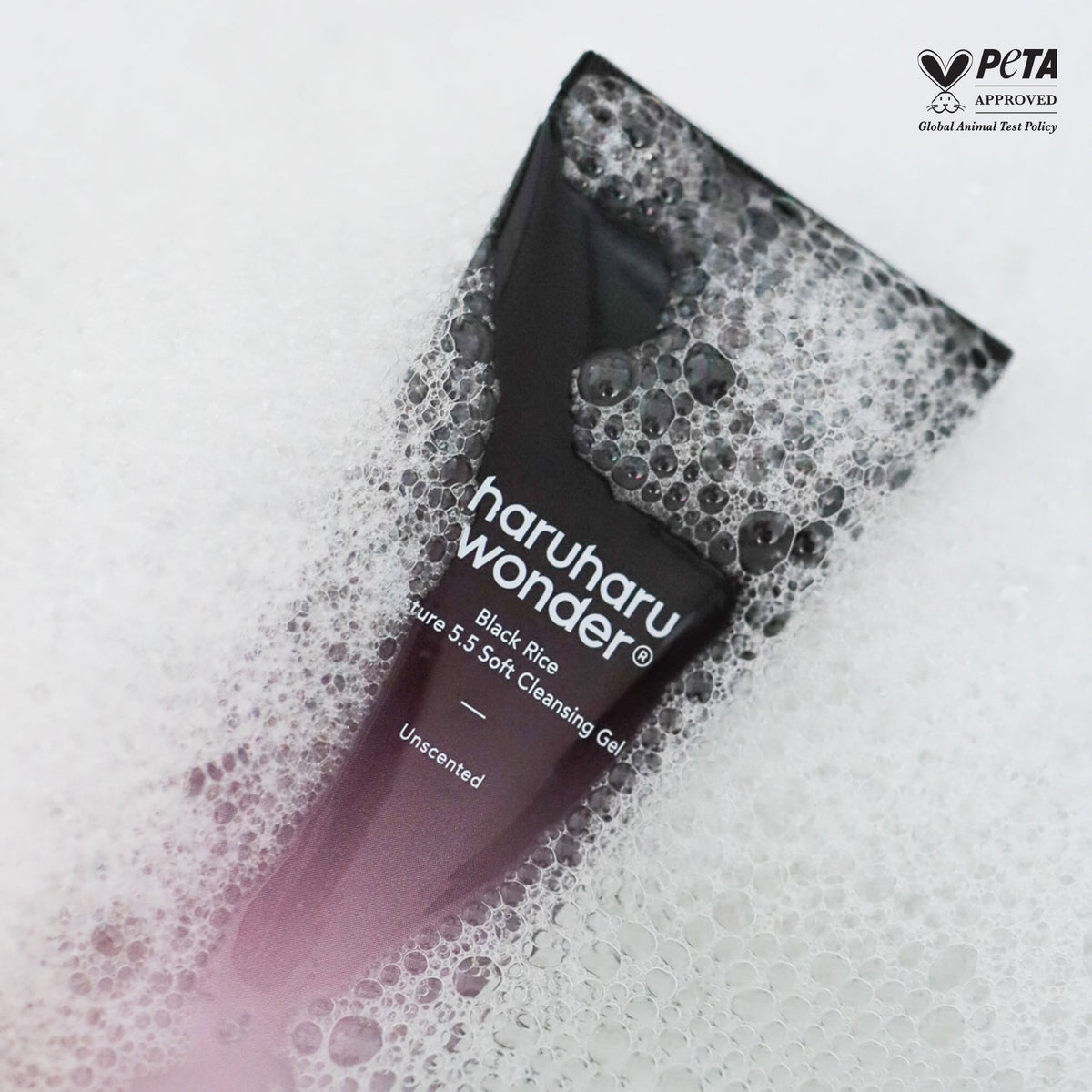 Haruharu Wonder Black Rice Moisture 5.5 Soft Cleansing Gel – απαλός αφρός