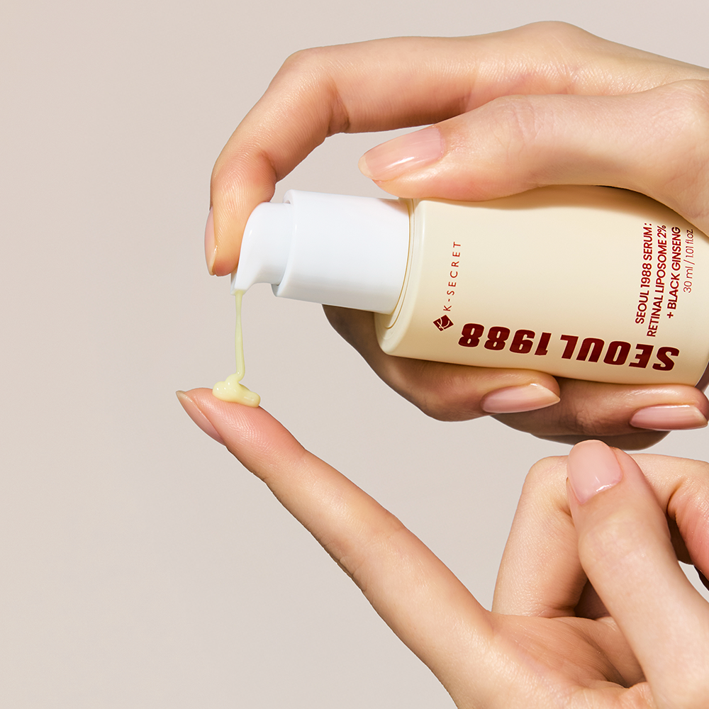 K-SECRET Seoul 1988 Serum Retinal Liposome 2% + Black Ginseng – βασικά συστατικά