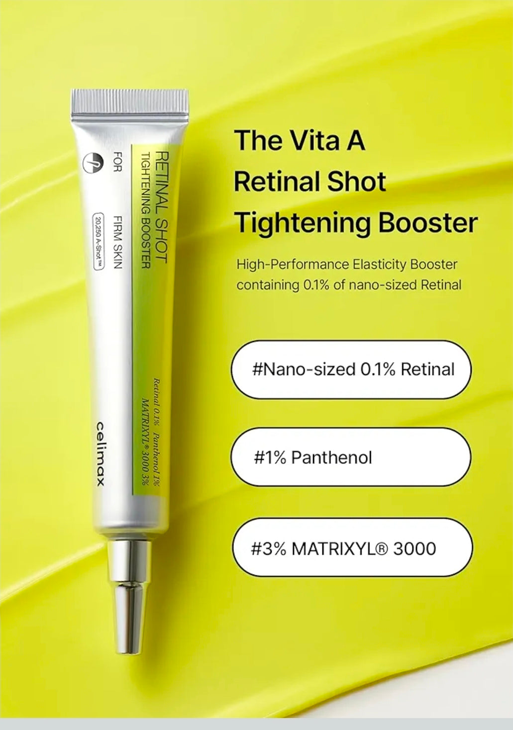 Celimax The Vita-A Retinal Shot Tightening Booster – Retinal και Matrixyl