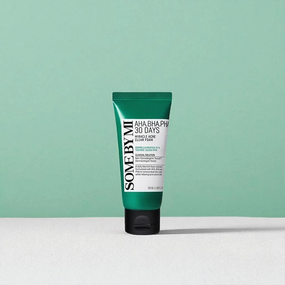 SOME BY MI AHA BHA PHA 30 Days Miracle Acne Clear Foam 50ml