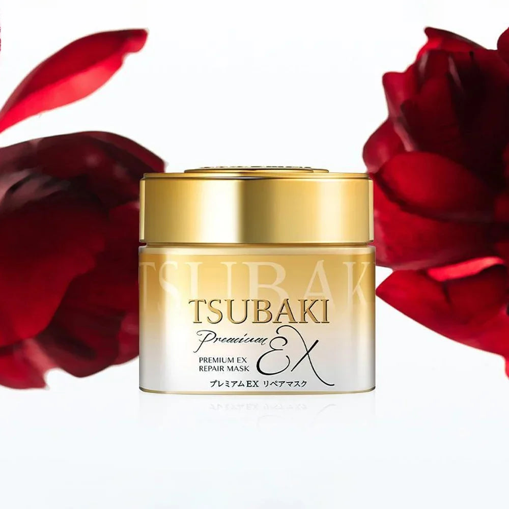 TSUBAKI Premium EX Repair Mask 180g – τρόπος χρήσης