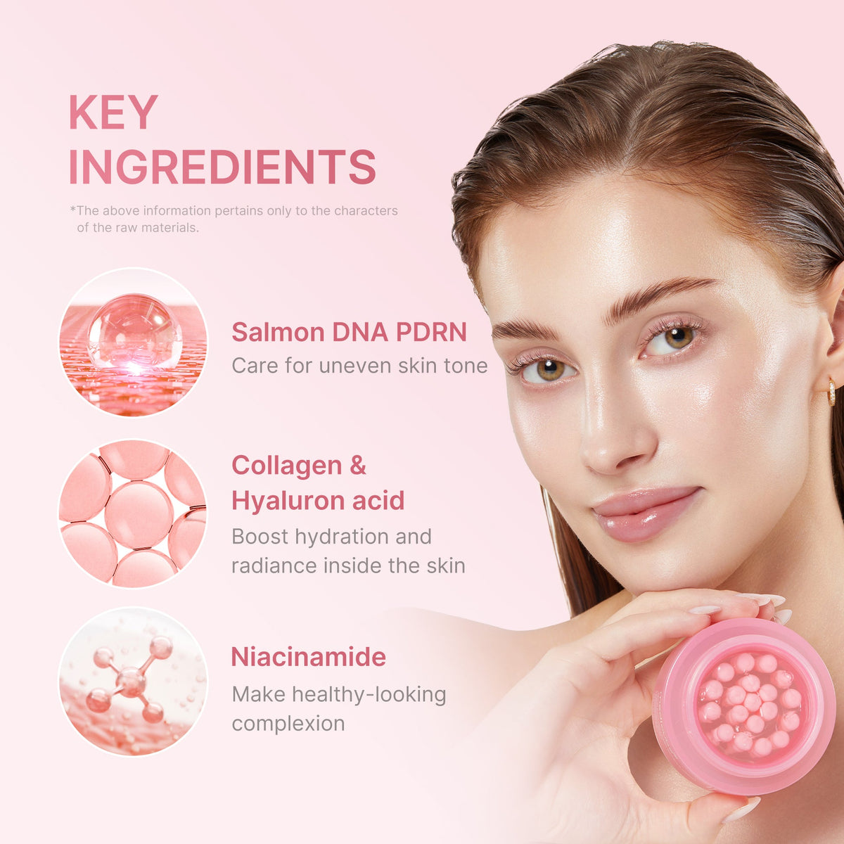 Medicube PDRN Pink Collagen Capsule Cream – PDRN, collagen, hyaluronic acid και niacinamide