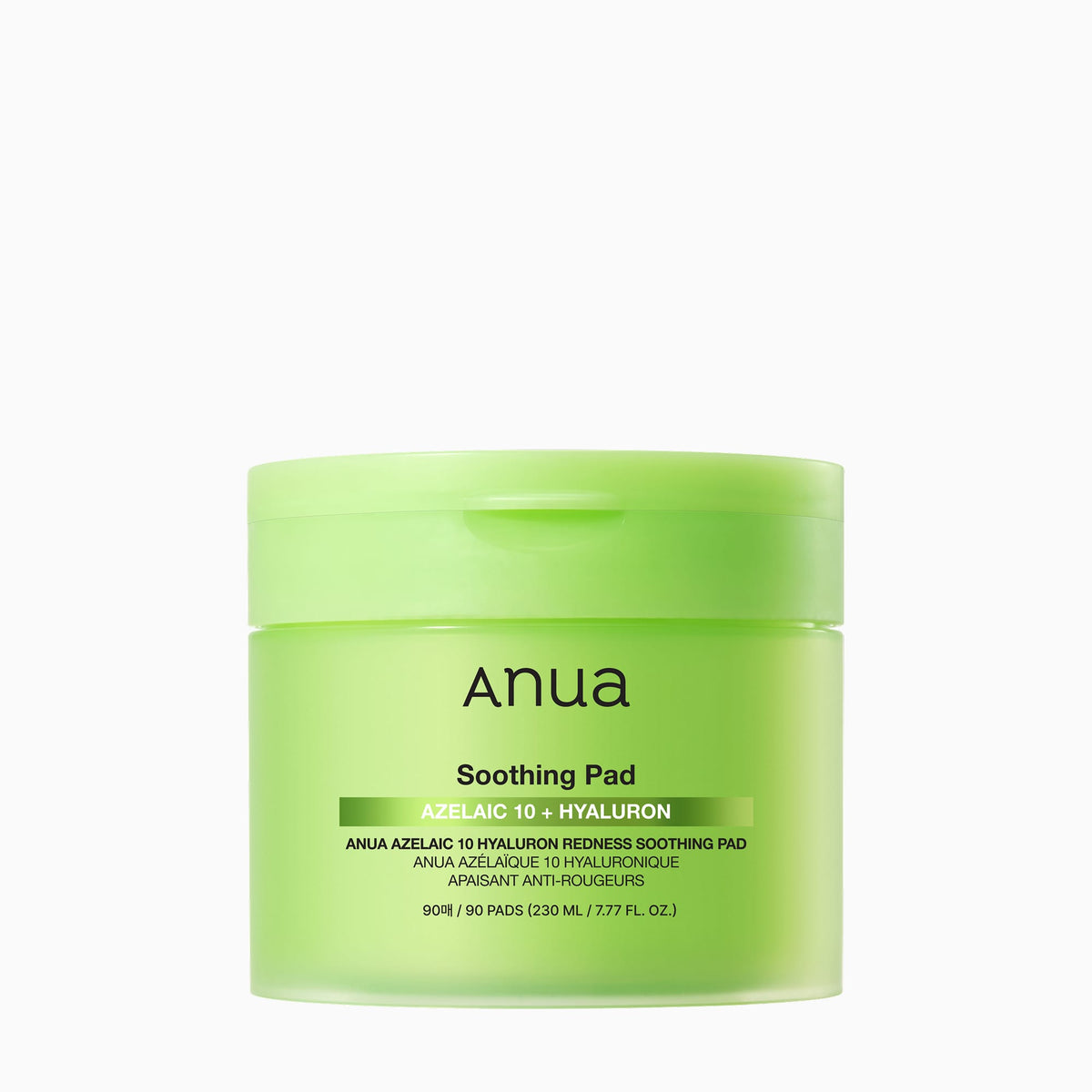 Anua Azelaic 10 Hyaluron Redness Soothing Pad 90 toner pads