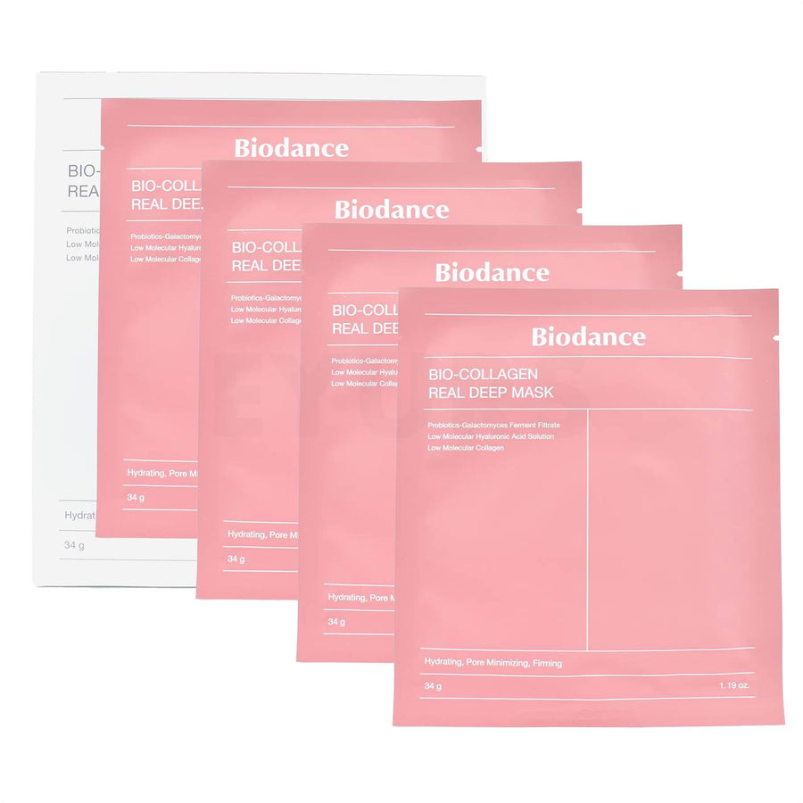 Biodance Bio-Collagen Real Deep Mask Box 4×34g – 4 μάσκες