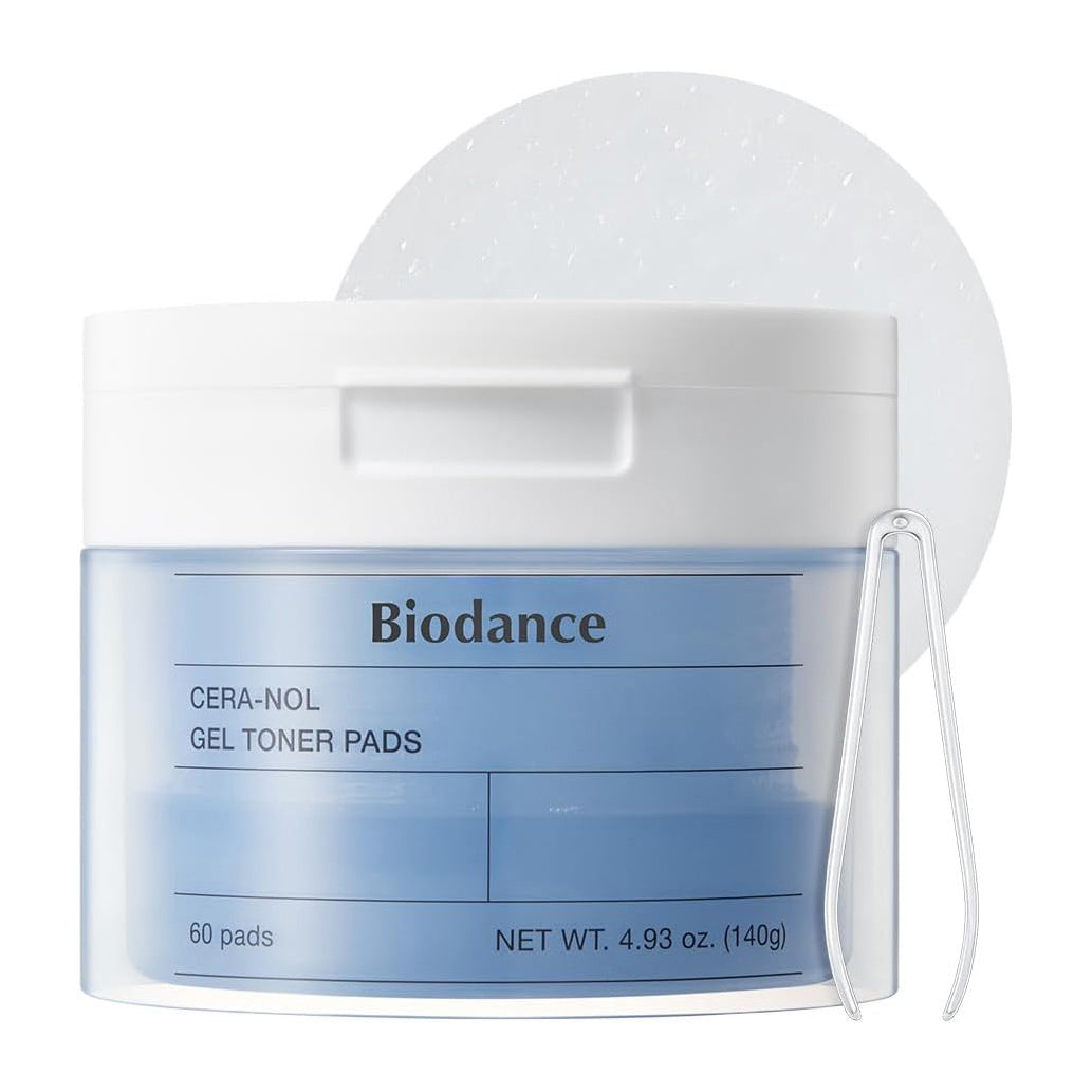 Biodance Cera-Nol Gel Toner Pads with applicator