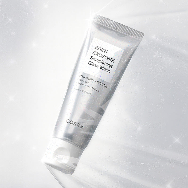 COSRX PDRN EXOSOME Skinplaning Glaze Mask 50ml εφαρμογή