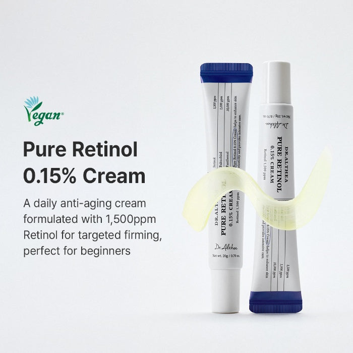 Dr. Althea Pure Retinol 0.15% Cream 20g – βασικά οφέλη