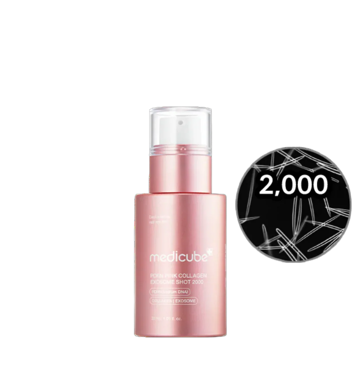 Medicube PDRN Pink Collagen Exosome Shot Serum 2000 30ml – Serum με PDRN & Exosomes