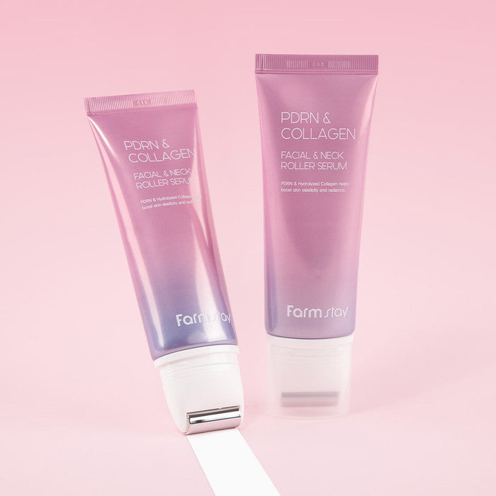 Farmstay PDRN & Collagen Facial & Neck Roller Serum 100ml