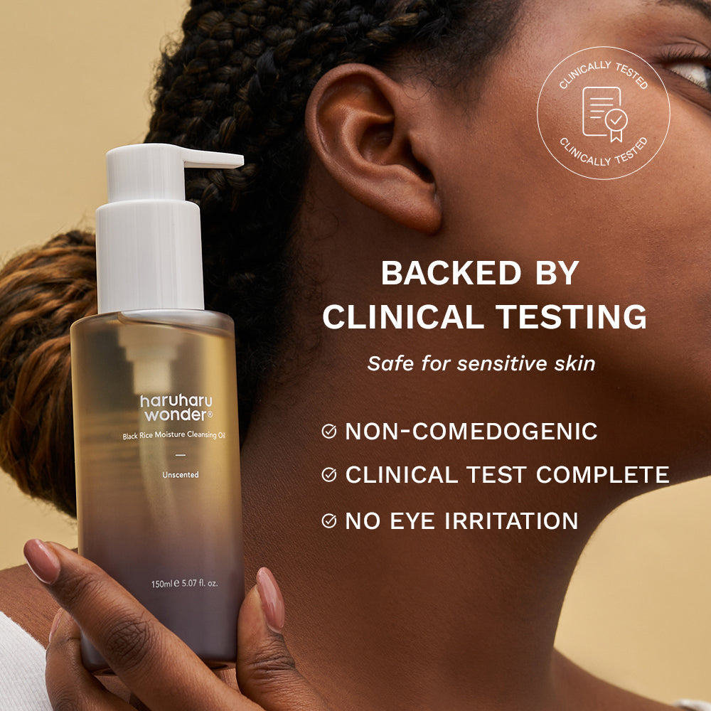 Haruharu Wonder Black Rice Moisture Cleansing Oil 150ml – clinically tested