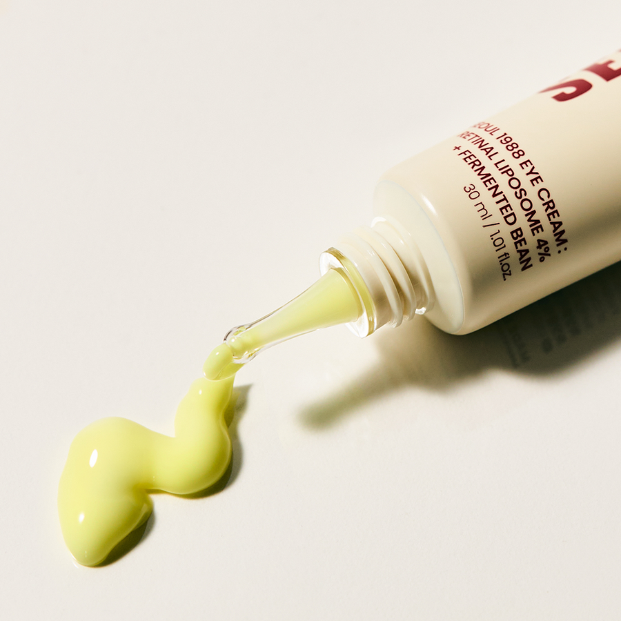 K-Secret Seoul 1988 Eye Cream texture and applicator