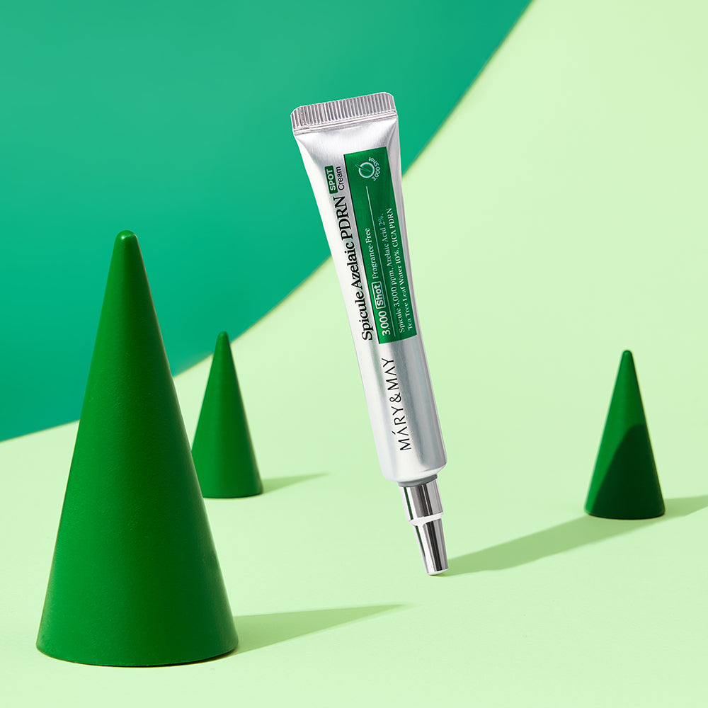 Mary&May Spicule Azelaic PDRN Spot Cream – εφαρμογή