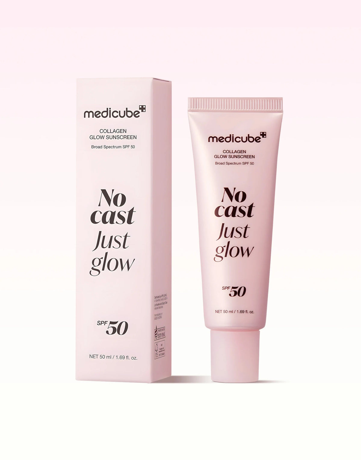 Medicube No Cast Just Glow Collagen Sunscreen SPF 50 50ml