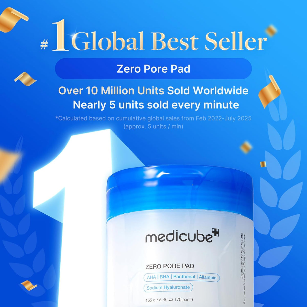 Medicube Zero Pore Pad 2.0 70 pads packaging