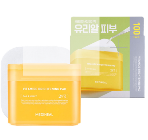 Mediheal Vitamide Brightening Pad δοχείο και κουτί