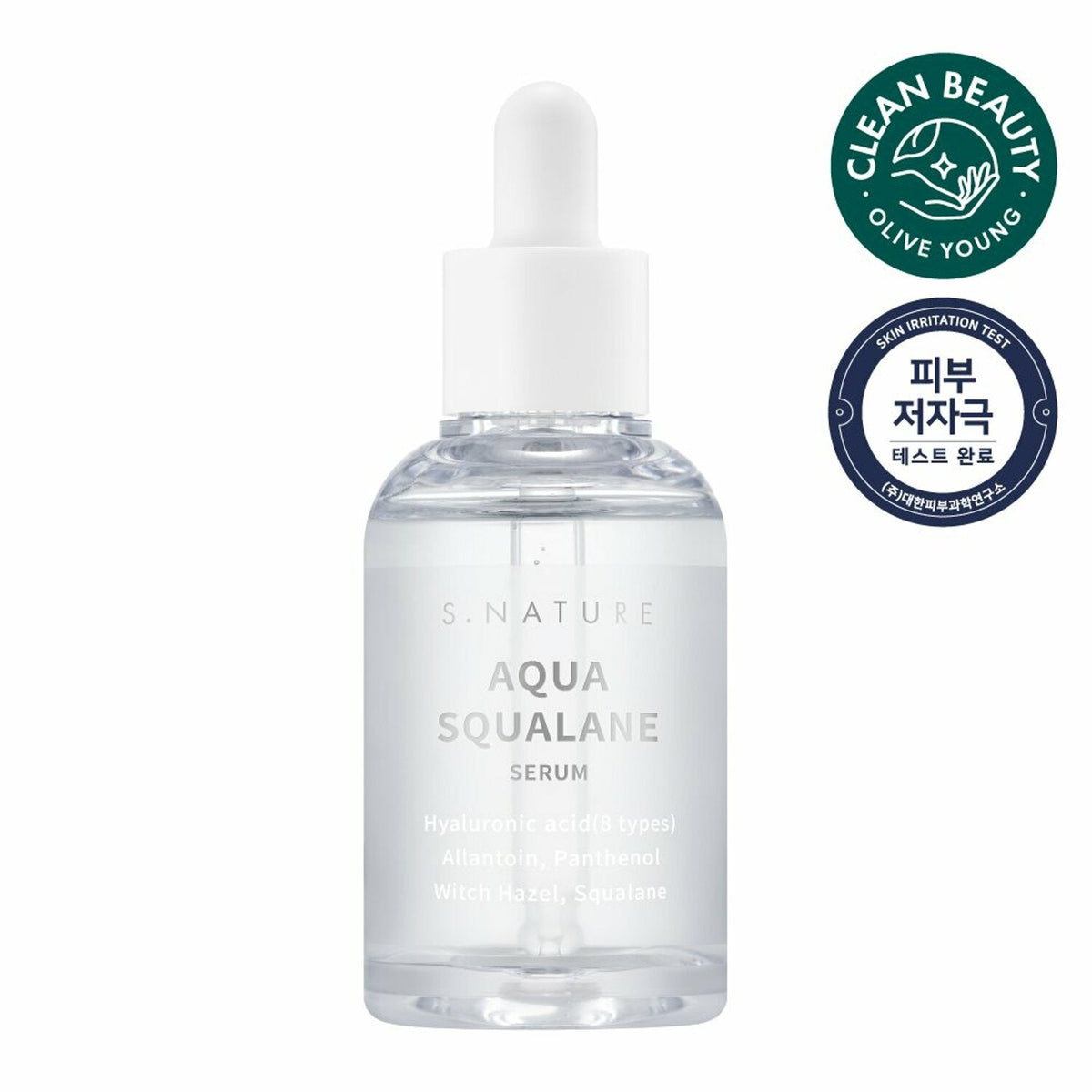 S.NATURE Aqua Squalane Serum 50ml – εφαρμογή