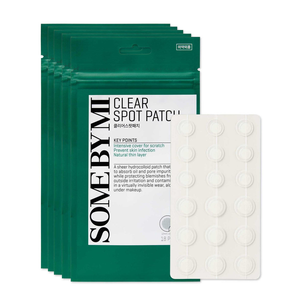SOME BY MI 30 Days Miracle Clear Spot Patch Bundle 5 x 18 patches