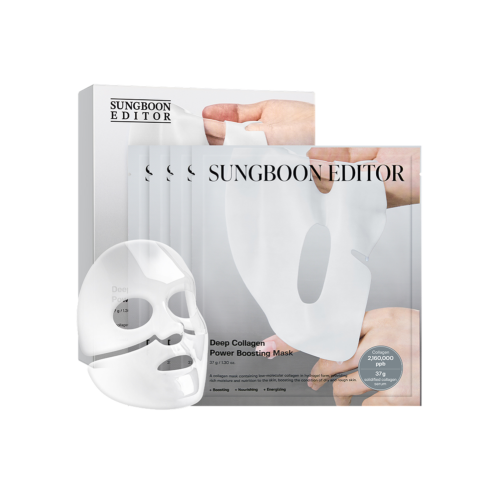 SUNGBOON EDITOR Deep Collagen Power Boosting Mask 4x37g