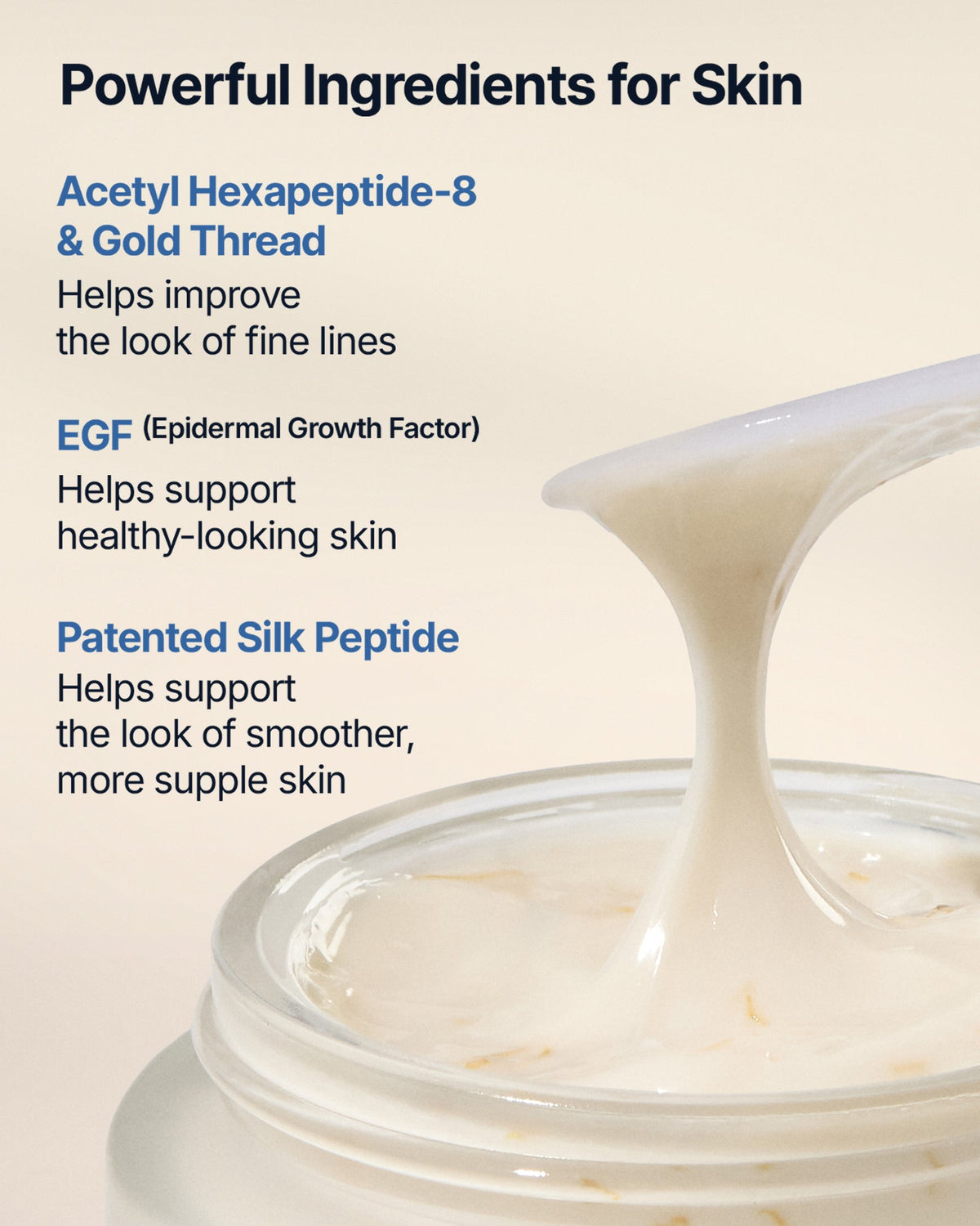 Sungboon Editor Silk Peptide EGF Intensive Cream 50ml – intensive moisturizer