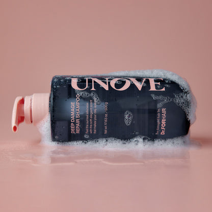 UNOVE Deep Damage Repair Shampoo 500g με αφρό