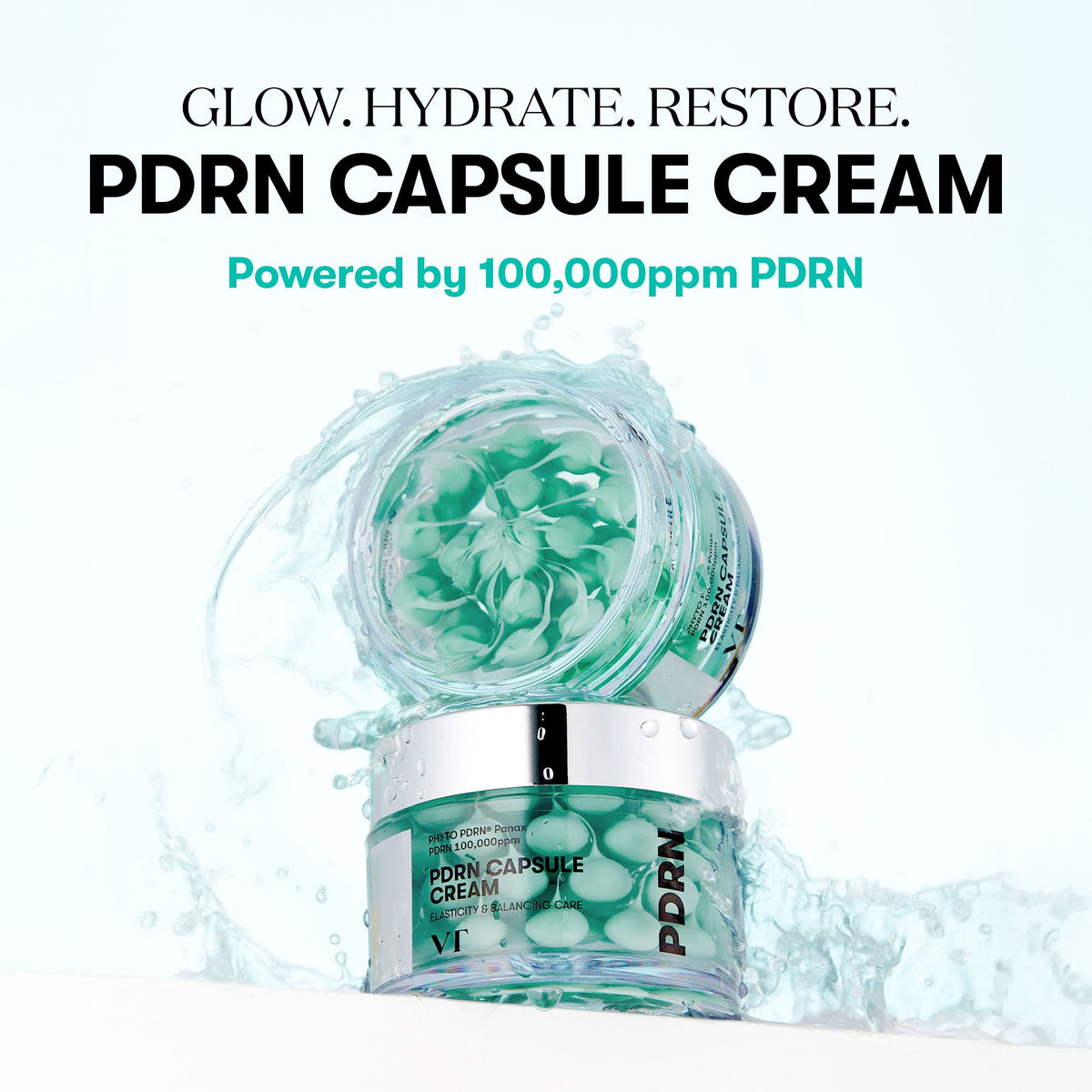 VT Cosmetics PDRN Capsule Cream 100 50ml – 100000ppm Vegan PDRN